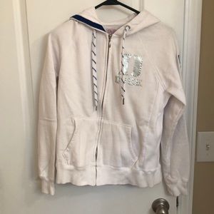 Duke blue devils hooded zip up jacket
